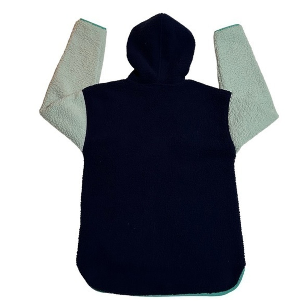 Lands’ End 1/4 Zip Up Sherpa Hoodie Size Small - Picture 7 of 7
